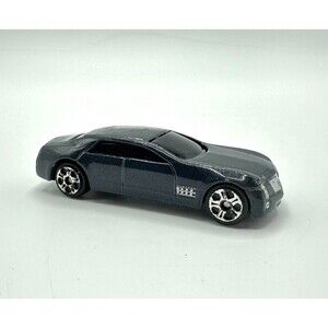 MAISTO 2003 CADILLAC SIXTEEN CONCEPT GRAY 1:64 DIECAST 2 7/8" CAR W/ SILVER RIMS